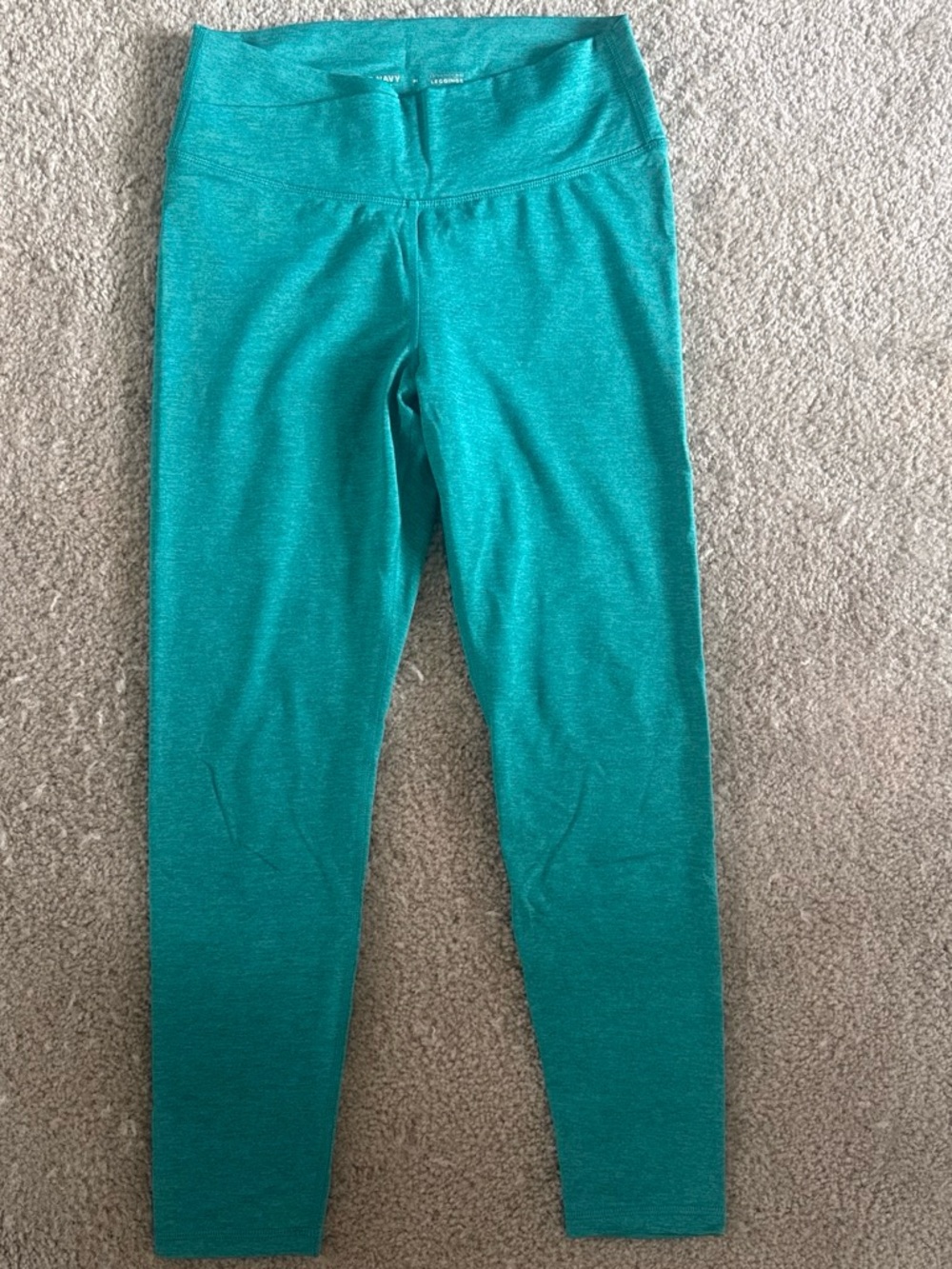 Teal Active Leggings